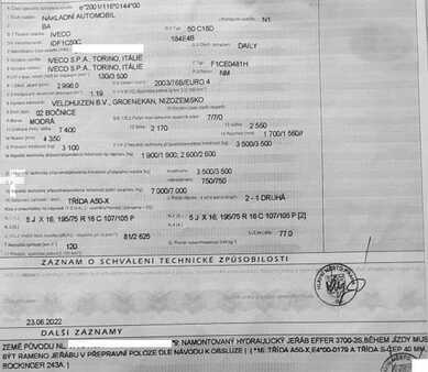 Egyéb 2007 Iveco 50C18 Daily (3.D 16V) Giugiaro + Effer - 3700 2S (9)