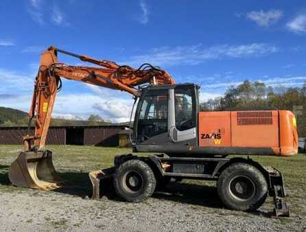 Mobil gravemaskin 2010 Hitachi ZX 210W-3 (4)