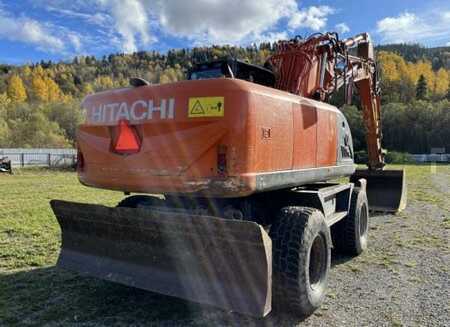 Mobil gravemaskin 2010 Hitachi ZX 210W-3 (5)
