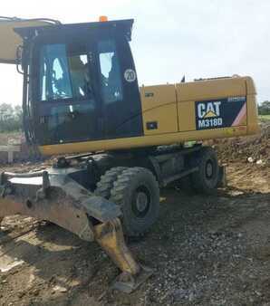 Mobil gravemaskin 2010 Caterpillar M318 D (6)