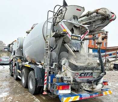 Pompe calcestruzzo su autocarro 2007 Iveco Trakker 450 +CIFA Magnum MK24.4 (3)