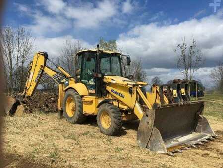 Koparko - Ładowarki sztywne 2005 Komatsu WB 97 R2 (1)