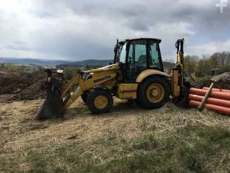 Koparko - Ładowarki sztywne 2005 Komatsu WB 97 R2 (3)