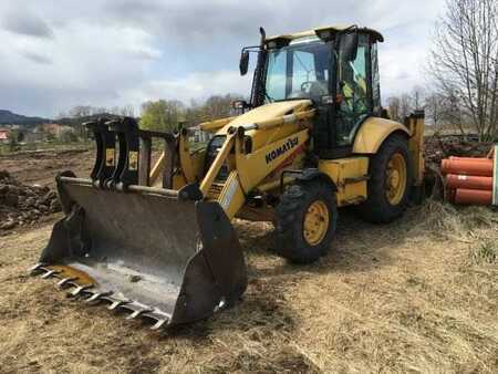 Koparko - Ładowarki sztywne 2005 Komatsu WB 97 R2 (5)