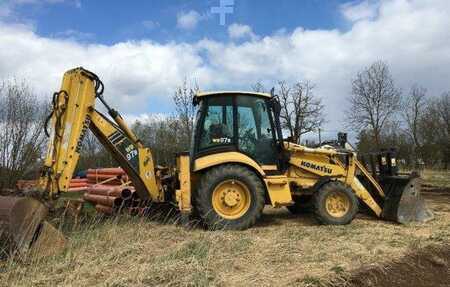 Koparko - Ładowarki sztywne 2005 Komatsu WB 97 R2 (7)