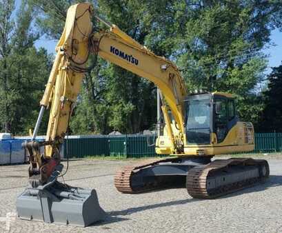 Korečková rýpadla 2008 Komatsu PC 160 LC-7K (1)