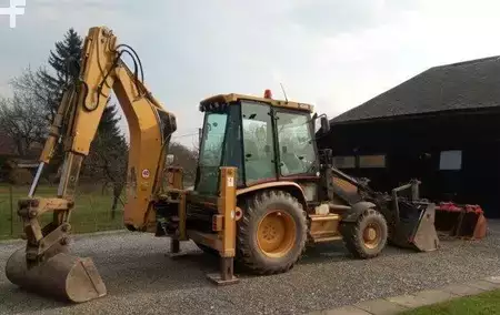 Екскаватор-навантажувач з жорсткою рамою 2005 Caterpillar 428D (2)