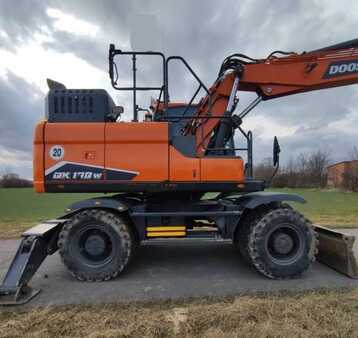 Mobilní bagry 2022 Doosan DX 170 W-7 (1)