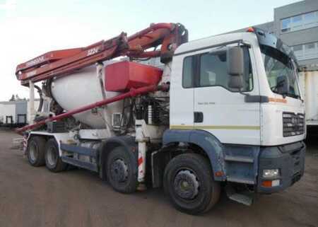 Lastbilmonterede betonpumper 2005 MAN TGA 35.410 +Sermac (1)