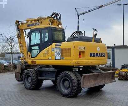 Mobilbagger 2009 Komatsu PW 160-7E0 (1)