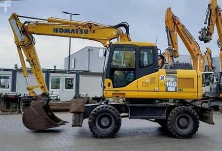 Mobilbagger 2009 Komatsu PW 160-7E0 (10)