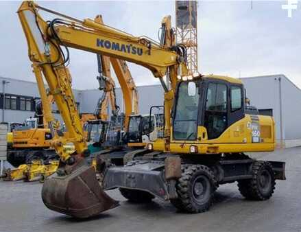 Mobilbagger 2009 Komatsu PW 160-7E0 (3)