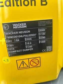 Minidumper 2026 Wacker Neuson 1001 | 2026 (10)