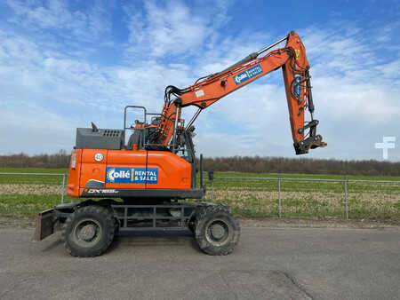 Mobil grävmaskin 2017 Doosan DX165W-5 (4)