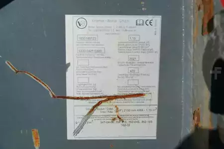 Chargeuse sur pneus 2017 Kramer 1150 | 2017 (14)