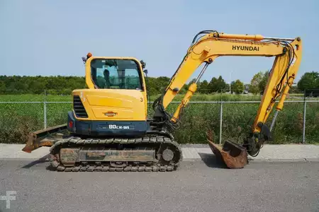 Kettenbagger 2015 Hyundai R80CR-9A | 2015 | 4 Buckets + Sorting Grab (3)