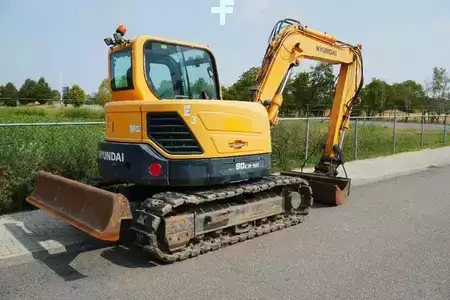 Kettenbagger 2015 Hyundai R80CR-9A | 2015 | 4 Buckets + Sorting Grab (6)