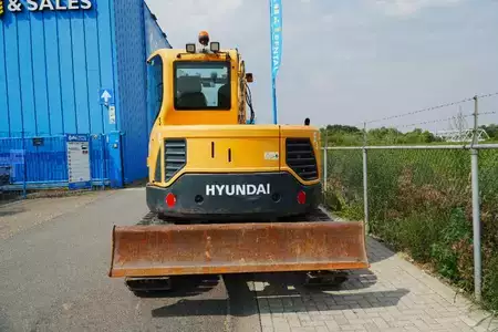 Kettenbagger 2015 Hyundai R80CR-9A | 2015 | 4 Buckets + Sorting Grab (8)
