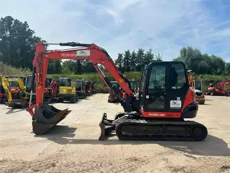 Minigrävare 2022 Kubota Kx080-4A2 (7264) (1)