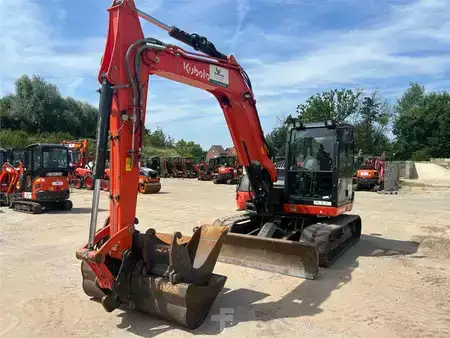 Minigrävare 2022 Kubota Kx080-4A2 (7264) (2)