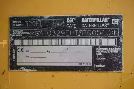Lánctalpas kotrógép 2013 Caterpillar CAT 329 EL (10)