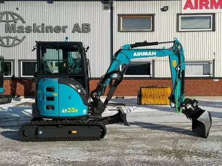 Mini excavadoras 2023 Airman AX 33 U (1)
