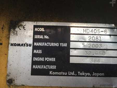Dumper 2003 Komatsu HD405-6 (10)