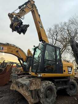 Pelle sur pneus 2014 Caterpillar 313 D (2)
