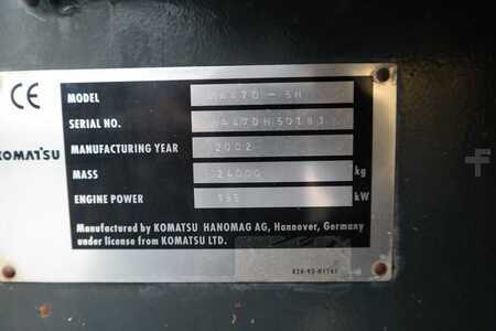 Pyöräkuormaajat 2002 Komatsu WA 470-3 (7)