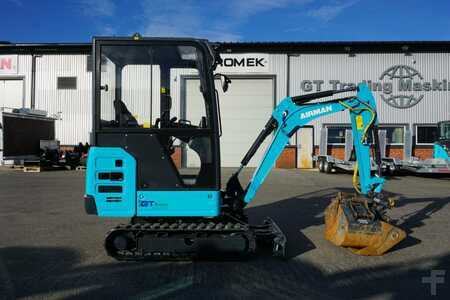 mini escavadeira 2021 Airman AX19-7 *Få Timmar* (1)
