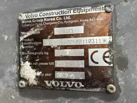 Bæltegraver 2008 Volvo EC 460C (2)