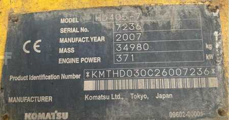Dumper 2007 Komatsu HD405-7 (9)