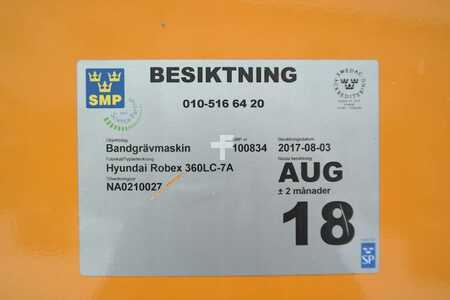 Telakaivinkoneet  2008 Hyundai R360L-7 (18)