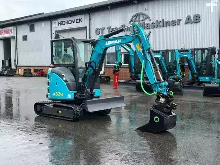 mini escavadeira 2023 Airman AX 33 U (2)