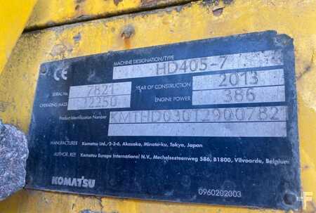 Dumper 2013 Komatsu DH405-7 (3)