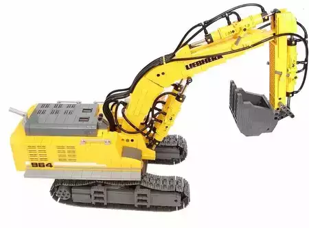 Lánctalpas kotrógép 1999 Liebherr R964 (1)
