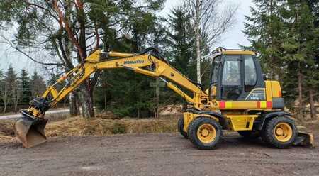 Mobilbagger 2007 Komatsu PW110, 2007, FOR SALE ! (1)