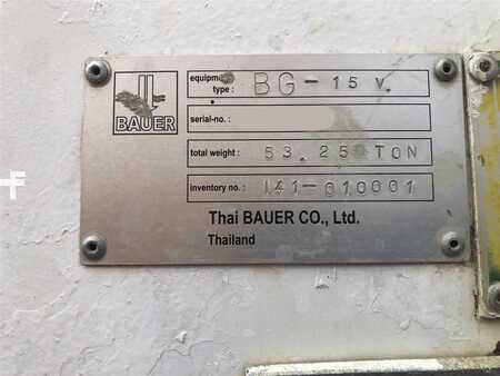 Rotary Drilling Rig 2007 Bauer BG 15V, YOM -2007,  For sale! (15)