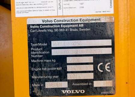 Csuklós dömperek 2021 Volvo A25 G (8)