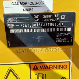 Søppelkomprimatorer 2022 Caterpillar 815 (4)