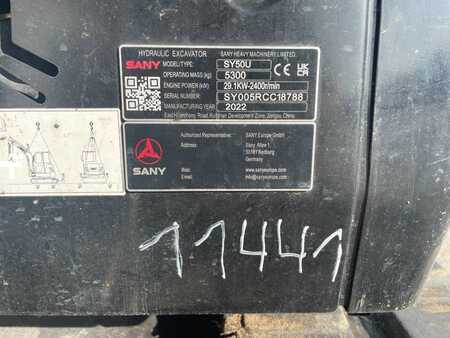 Minigraver 2022 Sany SY 50 U (6)