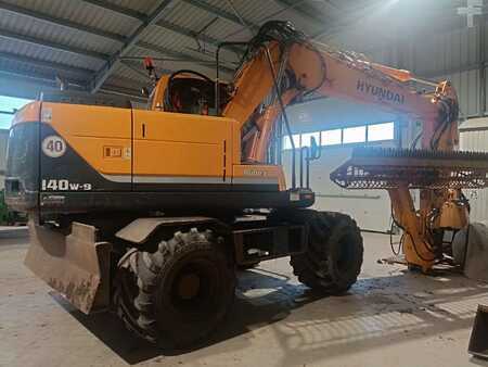 Mobilní bagry 2012 Hyundai RW140-9A (4)