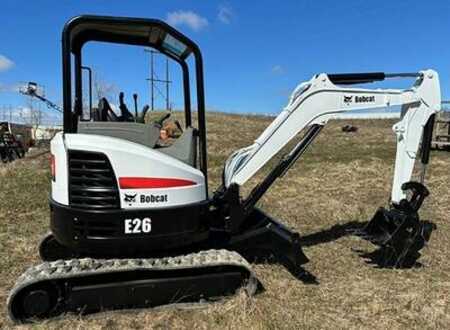 Mini excavators 2018 Bobcat E26 (1)