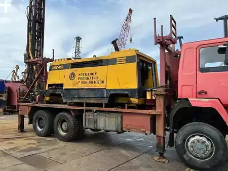 Rotary Drilling Rig 0 Sisu 12E480 6x6 water well drill atlas copco XRV410 (2)