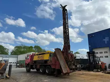 Rotary Drilling Rig 0 Sisu 12E480 6x6 water well drill atlas copco XRV410 (5)