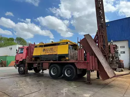 Rotary Drilling Rig 0 Sisu 12E480 6x6 water well drill atlas copco XRV410 (6)