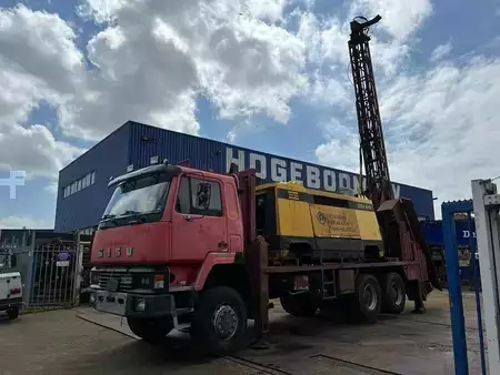 Rotary Drilling Rig 0 Sisu 12E480 6x6 water well drill atlas copco XRV410 (7)