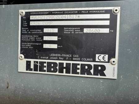 Hydraulic Excavators 0 Liebherr R926 compact FULL OPTION (17)