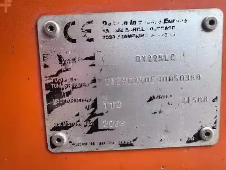 Bæltegraver 0 Doosan DX 225 LC (6)