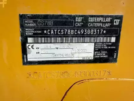 Landfill compactors  0 Caterpillar CS78B TRIMBLE GPS INCL (12)